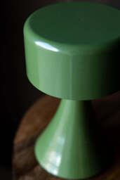 Battery-Powered Cordless Table Lamp In Green - thumbnail 5
