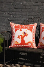 Red Cha Cha Cha Outdoor Cushion - thumbnail 3