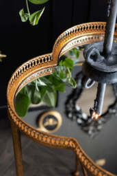 Lucky Clover Mirrored Side Table - thumbnail 5