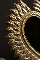 Gold Milagro Heart Tabletop Mirror - thumbnail 5