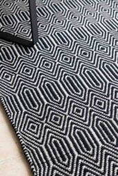 Sloan Monochrome Geometric Rug - 4 Sizes Available - thumbnail 3