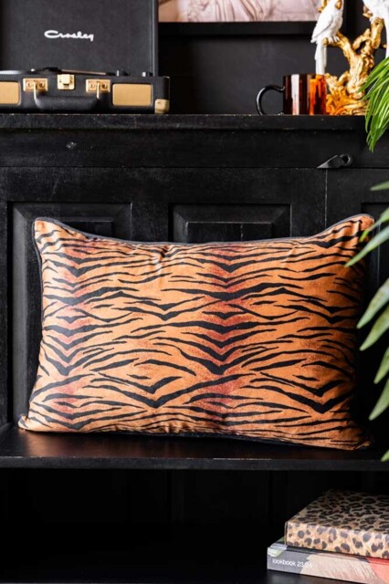 Tiger Print Cushion Cover - image 1