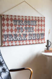 Vintage-Style Freak Show Wall Art - thumbnail 4