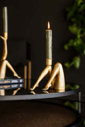 Sexy Legs Candle Holder In Gold - thumbnail 5