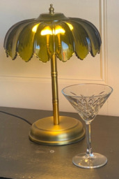 Gold & Green Desert Table Lamp - SECONDS - thumbnail 3