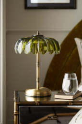 Gold & Green Desert Table Lamp - thumbnail 4