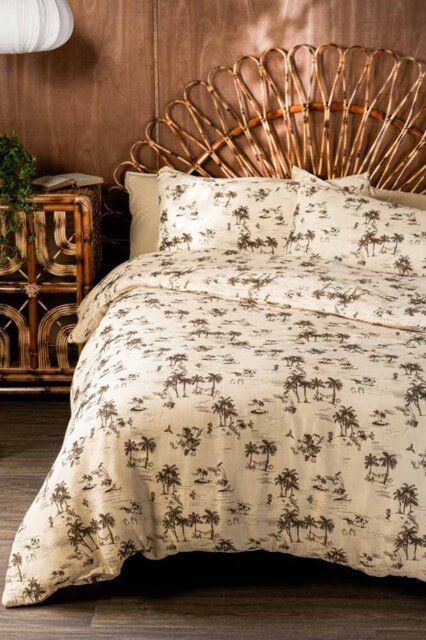 Desert Island Cotton Muslin Bedding Set - image 1
