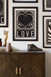 Crazy Little Thing Called Love Art Print - Framed Or Unframed - thumbnail 1