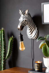 Zebra Wall Light - thumbnail 4