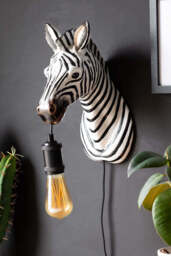 Zebra Wall Light - thumbnail 3