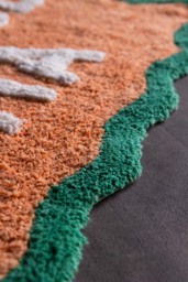 Peach La Dolce Vita Bath Mat - thumbnail 4