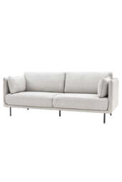 Modern Natural Boucle 3-Seater Sofa - thumbnail 5