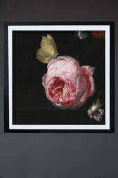 Dark Rose Art Print - thumbnail 1