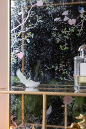 Chinoiserie Mirror Shelving Unit - thumbnail 4