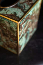 Green Marble Effect Tissue Box - thumbnail 5