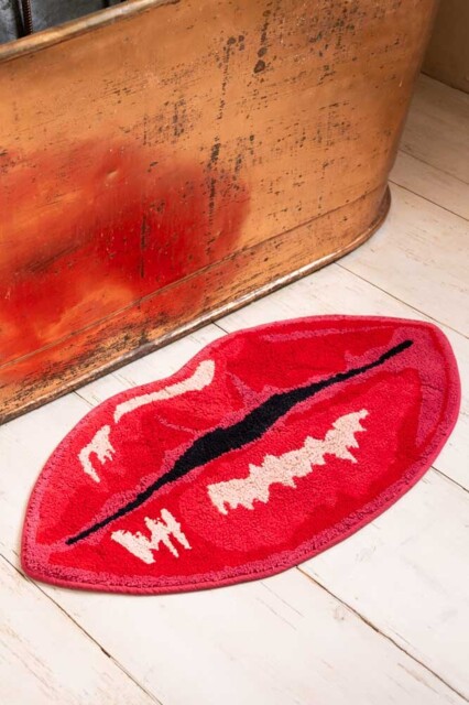 Bold Red Lips Bath Mat - image 1