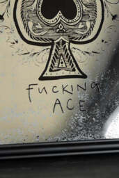 Fucking Ace Decorative Playing Card Mirror - thumbnail 3