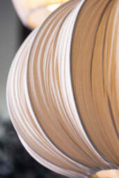 Natural Pleated Cluster Ceiling Light - thumbnail 3