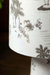 Beautiful Desert Island Tapered Floor Lamp - thumbnail 4