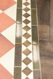 Terracotta Checkered Durable Runner - thumbnail 4