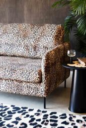 The Edie Leopard Print 2 Seater Sofa - thumbnail 5
