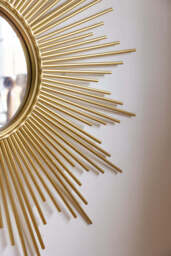 Gold Starburst Framed Decorative Mirror - thumbnail 5