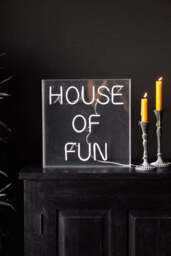 House Of Fun Neon Light Box - thumbnail 3