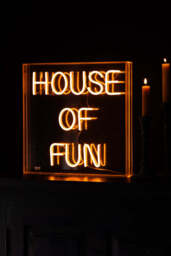 House Of Fun Neon Light Box - thumbnail 4