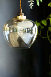 Easyfit Champagne Glass Ceiling Light Shade - thumbnail 1