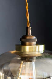 Easyfit Champagne Glass Ceiling Light Shade - thumbnail 4