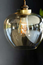 Easyfit Champagne Glass Ceiling Light Shade - thumbnail 3