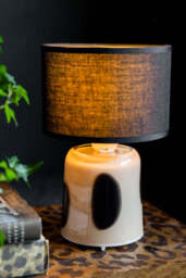 Spotted Glass Rechargeable Table Lamp - thumbnail 5