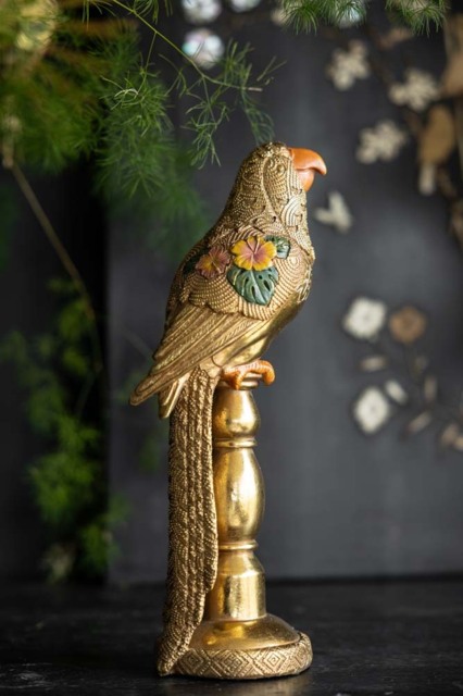Gloria Gold Bird Ornament - image 1