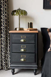 Set of 2 Apothecary Bedside Tables - thumbnail 1
