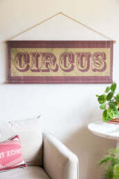 Vintage-Style Circus Wall Art - thumbnail 1