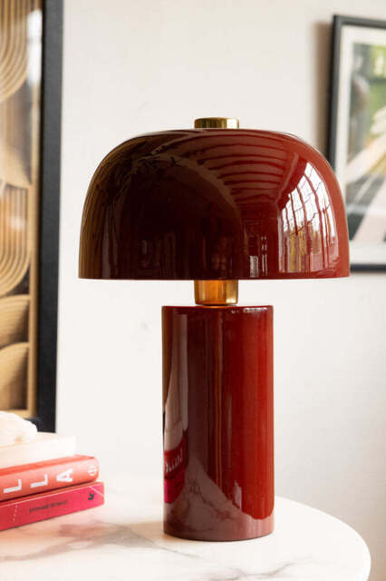 Modern Rosso Red Table Lamp - image 1
