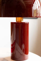 Modern Rosso Red Table Lamp - thumbnail 4