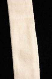Black & Off-White Stripe Velvet Cushion - thumbnail 4