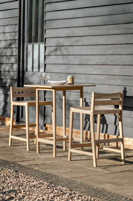 Acacia Wood Garden Bar Table Set - image 1