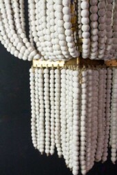 Star Shaped Beaded Statement Chandelier Light - thumbnail 3