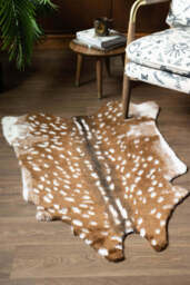 Faux Deer Hide Rug
