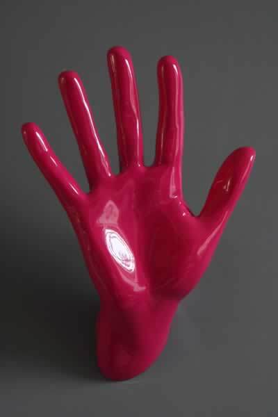 Waving Hand Wall Art & Coat Hook - image 1