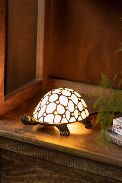 Art Deco Turtle Table Lamp - image 1