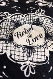 Monochrome Forever Rebel Woven Throw - thumbnail 3