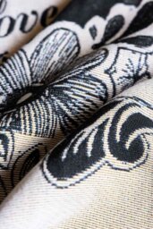 Monochrome Forever Rebel Woven Throw - thumbnail 5