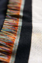 Monochrome Forever Rebel Woven Throw - thumbnail 4