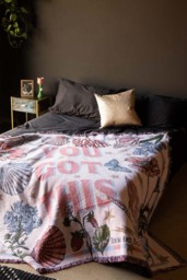 Denim & Bone You Got This Woven Cotton Throw - thumbnail 3