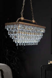 Stunning Crystal Droplets Chandelier - thumbnail 3