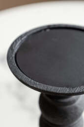 Traditional Black Candle Holder - Tall - thumbnail 3