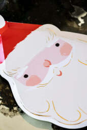 Joyful Father Christmas Party Paper Plates - Pack Of 8 - thumbnail 4